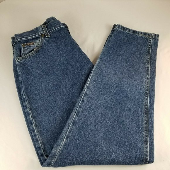 Rider Women Blue Jeans Denim Stretch Size 16 M - Picture 1 of 7